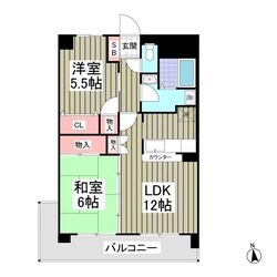 壽ビルの物件間取画像